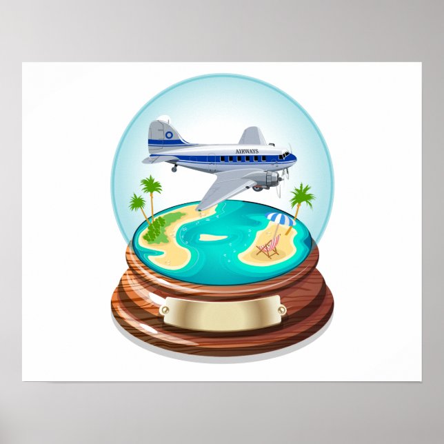 Póster Personalizado Summer Cristal Ball (Frente)
