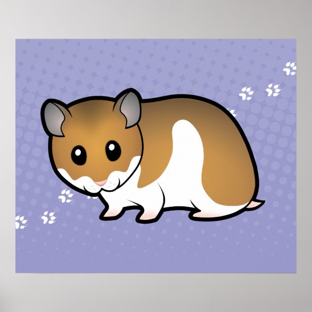 Póster Personalizado Syrian Hamster (Frente)