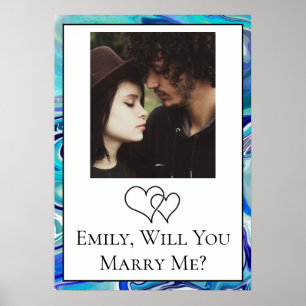 Póster Personalizado ¿Te Casarás Conmigo?