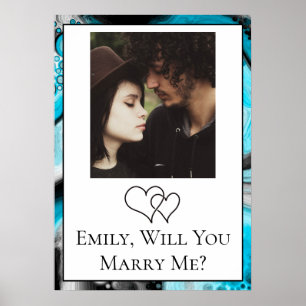Póster Personalizado ¿Te Casarás Conmigo Poster