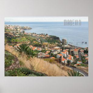 Póster Personalizado Texto Madeira Portugal
