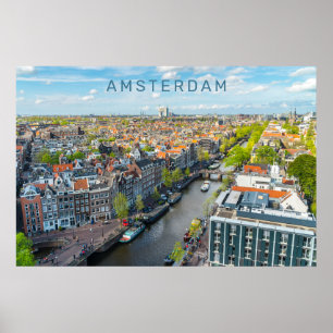 Póster Personalizado Textos Ámsterdam