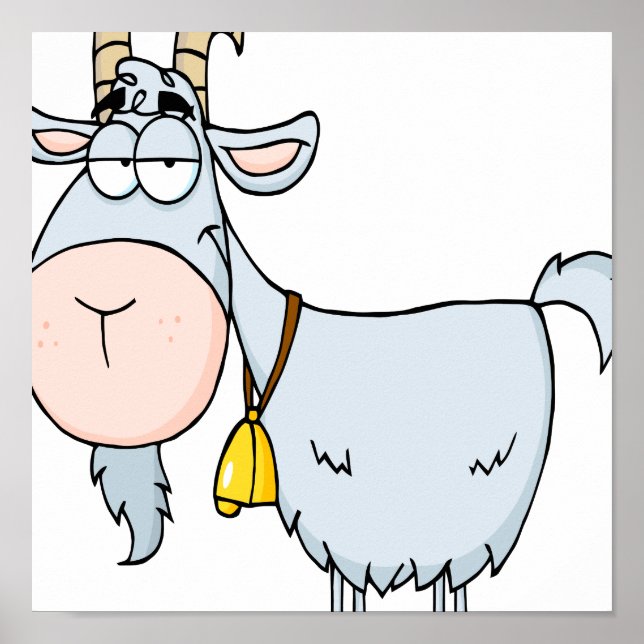 Póster personalizado tonto billy cabra (Frente)