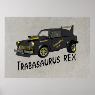 Póster Personalizado Trabant Car de Alemania Oriental