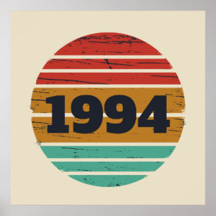Póster Personalizado Treinta fiesta de 30 años