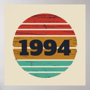 Póster Personalizado Treinta fiesta de 30 años