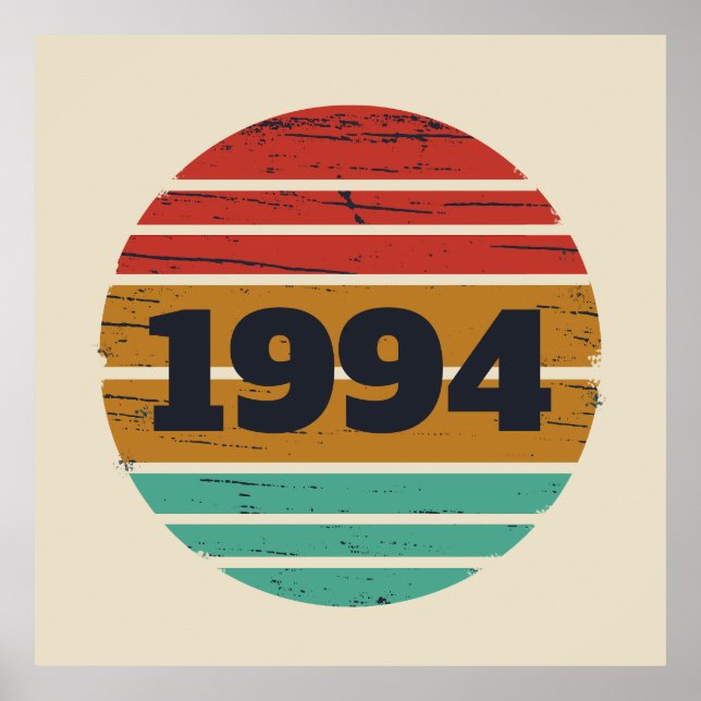 Póster Personalizado Treinta fiesta de 30 años (Frente)