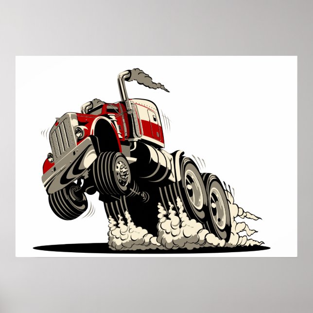Póster personalizado truxk (Frente)