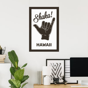 Póster Personalizado Ubicación Shaka