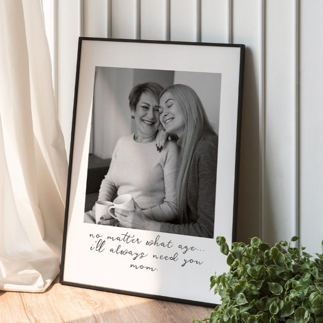 Póster Personalizado único regalo de fotos en blanco y ne (Subido por el creador)