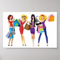 PERSONALIZADOS CHICAS COMERCIALES VECTORES FASHION