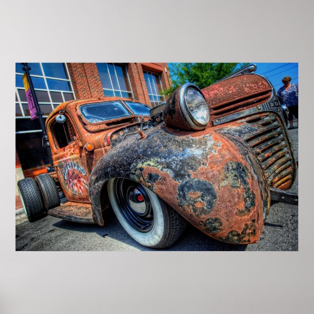 Póster Personalizados de cementerio Rat Dodge (Frente)