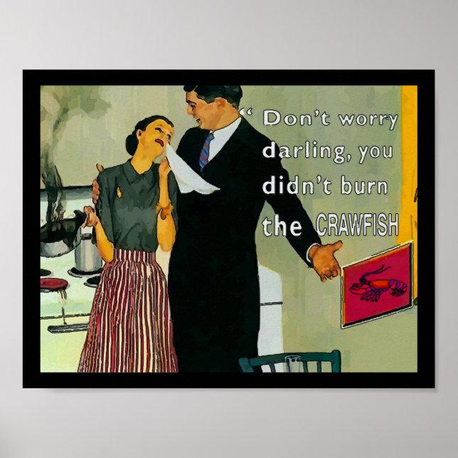 Póster Personalizados de la langosta (Frente)