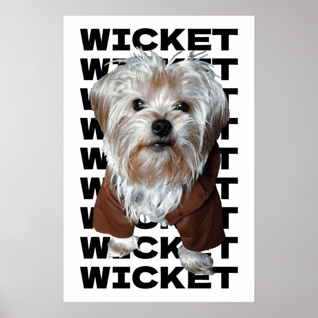 Póster ¡Personalízalo! Repetición de nombre y foto de Mas (Frente)