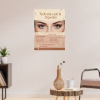Personalizar ceja pestaña salón de belleza promoci