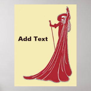 Póster Personalizar ópera vintage