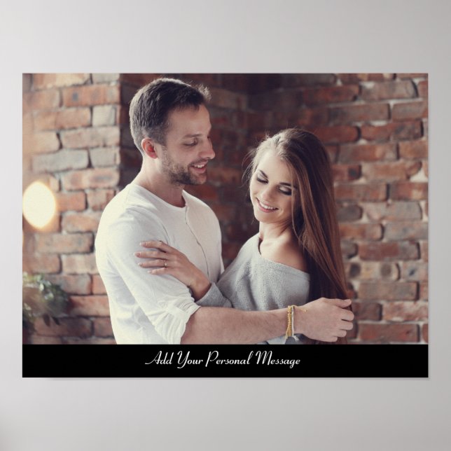 Póster Personalizar Su Propia Foto (Frente)