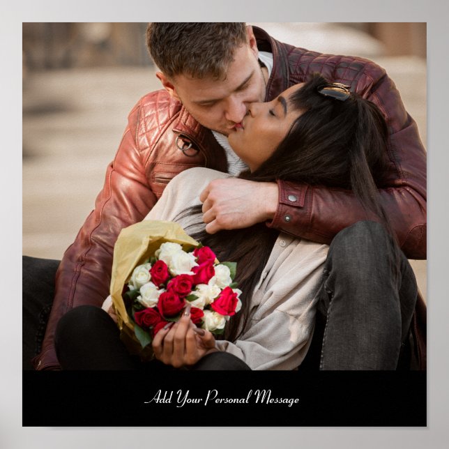 Póster Personalizar Su Propia Foto (Frente)