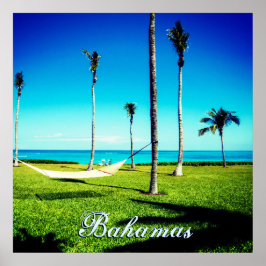 Póster Personalizar Tu Bahamas Textos
