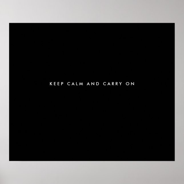 Póster Personalized Gifts For Men Black Quote Print 24x20 (Frente)