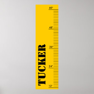 Póster Personalized Growth Chart - Ruler