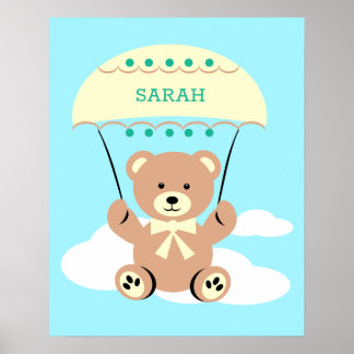 Póster Personalized Nursery wall Art