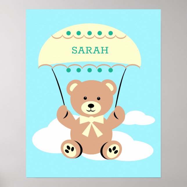 Póster Personalized Nursery wall Art (Frente)