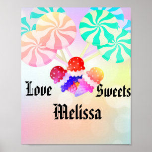 Póster Personalized Sweet Treats