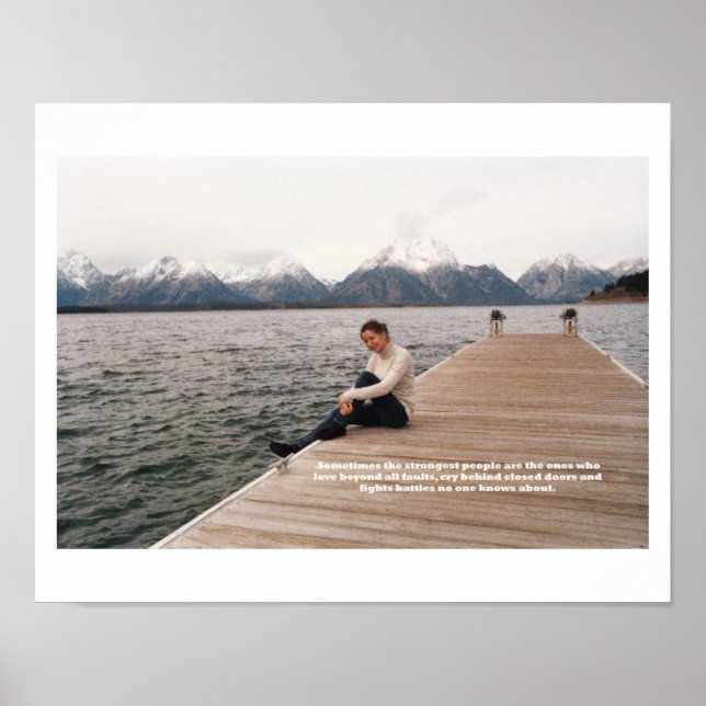 Póster Personas más fuertes (Frente)