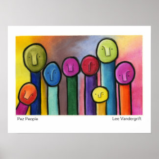 Póster Personas por Lee Vandergrift