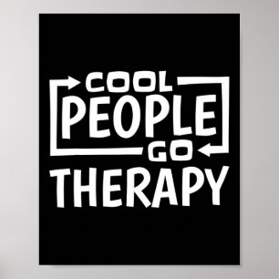 Póster Personas que reciben tratamiento para la salud men