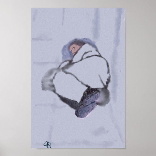 Póster Personas sin hogar en Toronto (Frente)