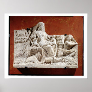 Póster Personificación de la madre tierra, alegórica o