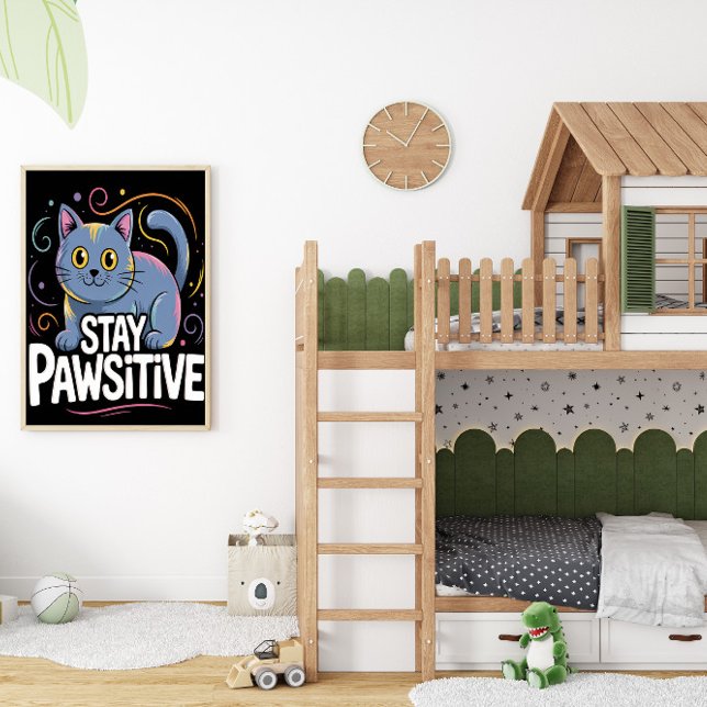 Póster Perspectiva felina optimista (Subido por el creador)