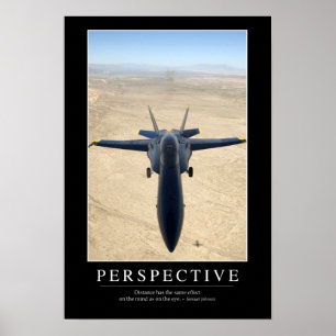 Póster Perspectiva: Inspiradora cita 1