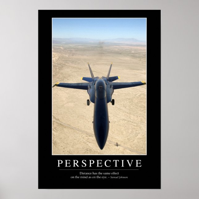Póster Perspectiva: Inspiradora cita 1 (Frente)