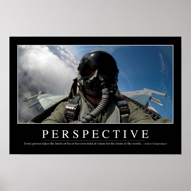 Póster Perspectiva: Inspiradora cita 2 (Frente)