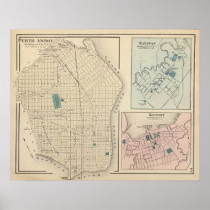 Póster Perth Amboy, NJ