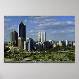 Póster Perth, Australia occidental