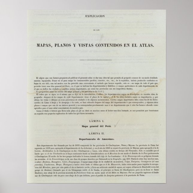 Póster Perú 36 (Frente)