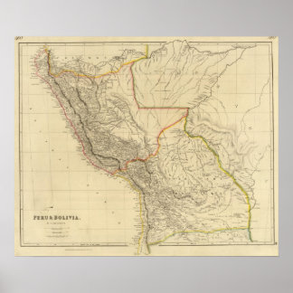 Póster Perú, Bolivia