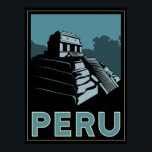 Póster peru inca sudamérica art deco retro poster<br><div class="desc"></div>