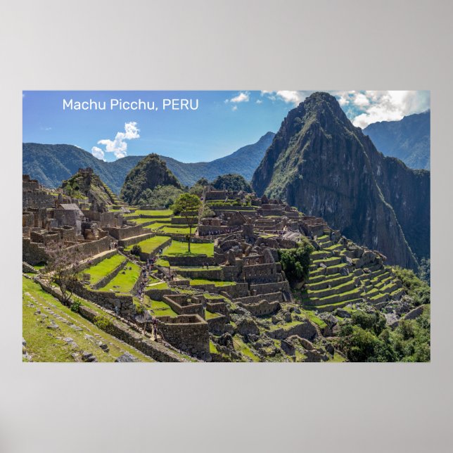 Póster Perú Machu Picchu (Frente)