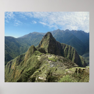 Póster Perú, Machu Picchu, la antigua ciudad perdida de 