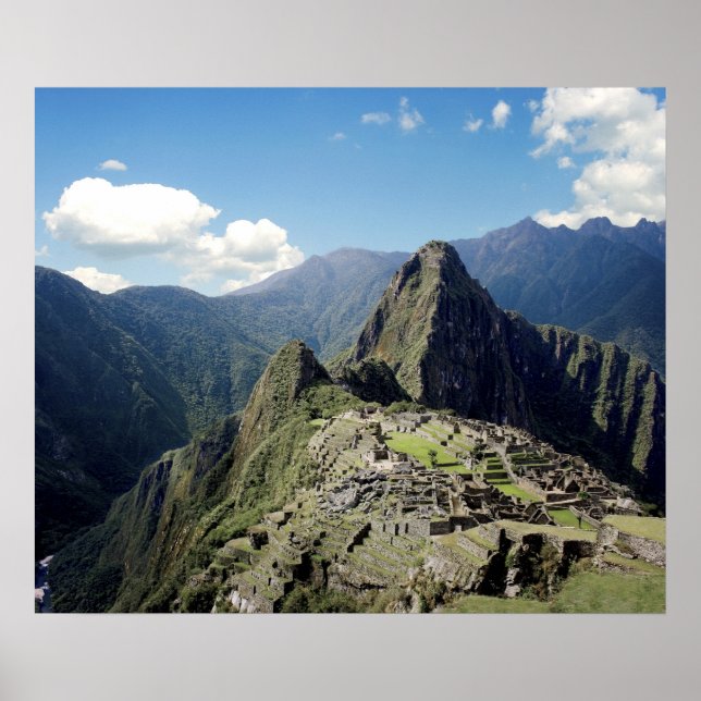 Póster Perú, Machu Picchu, la antigua ciudad perdida de 2 (Frente)