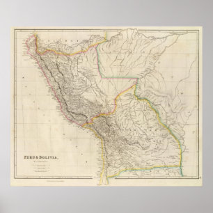 Póster Perú y Bolivia