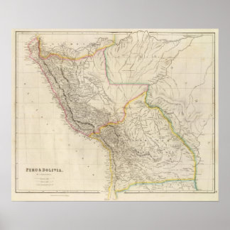 Póster Perú y Bolivia