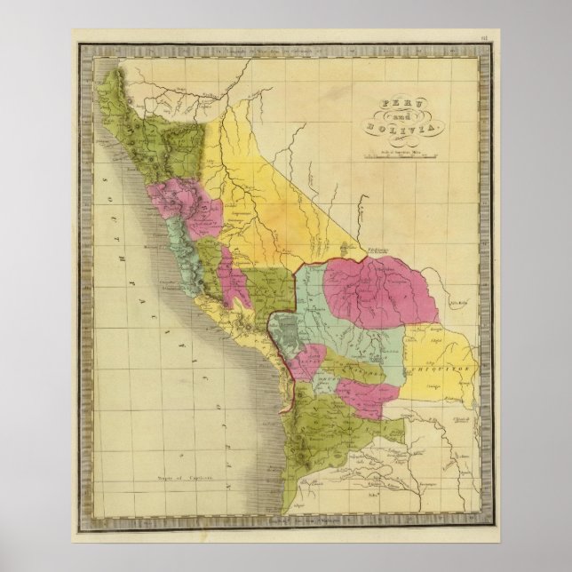 Póster Perú y Bolivia (Frente)