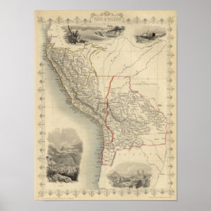 Póster Perú y Bolivia