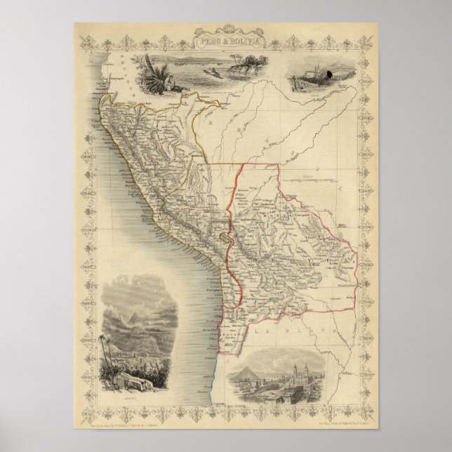 Póster Perú y Bolivia (Frente)